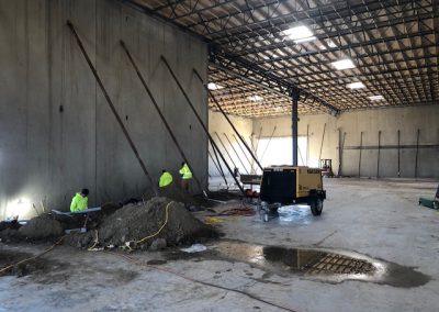 Electrician Services insides of a commercial warehouse space